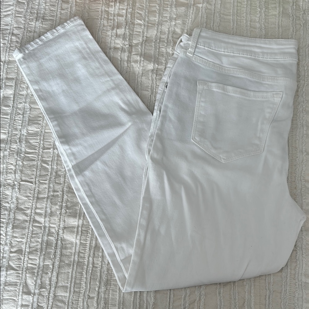 Old Navy Women's White Skinny Jeans